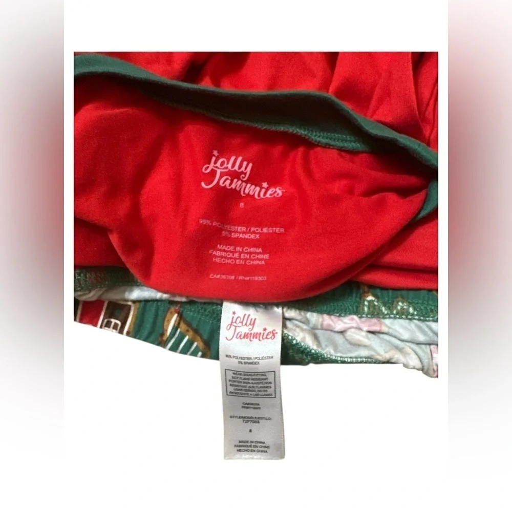 Kids Holiday Pajama Bundle - Size 8 (2 Full Sets) Gingerbread & Grinch Themes!
